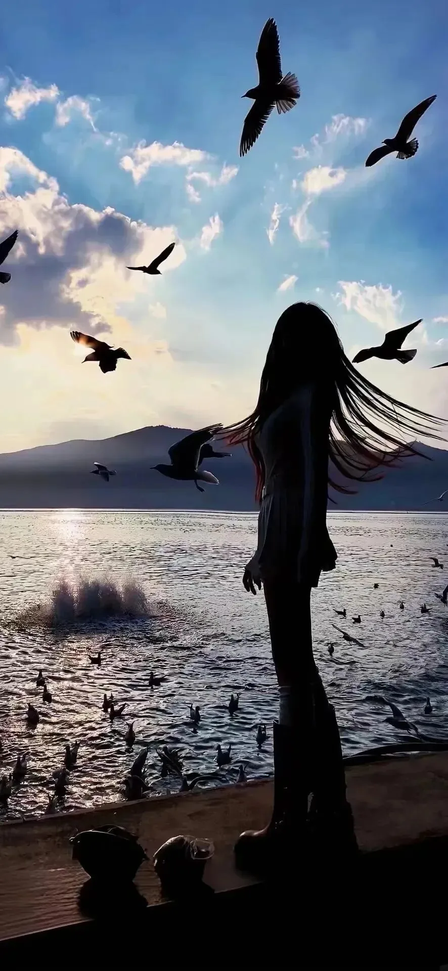 纯欲风美女壁纸 图片3