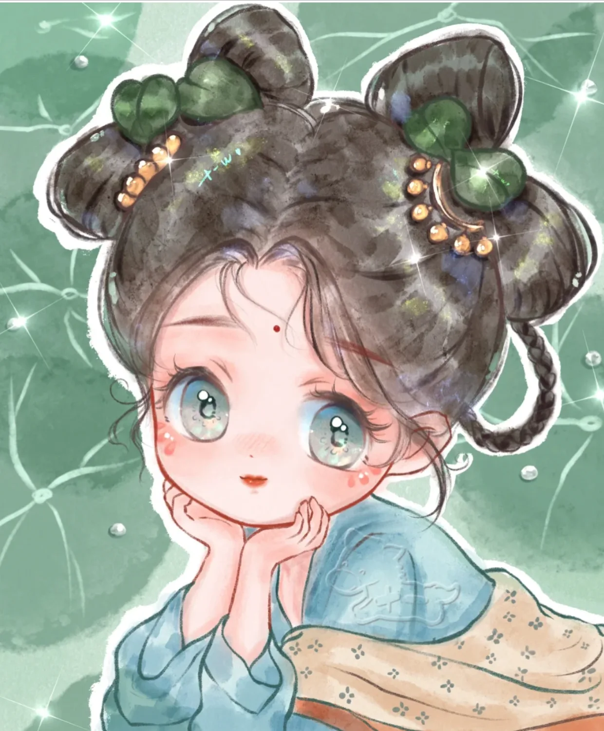 Q版古风美女头像 图片4