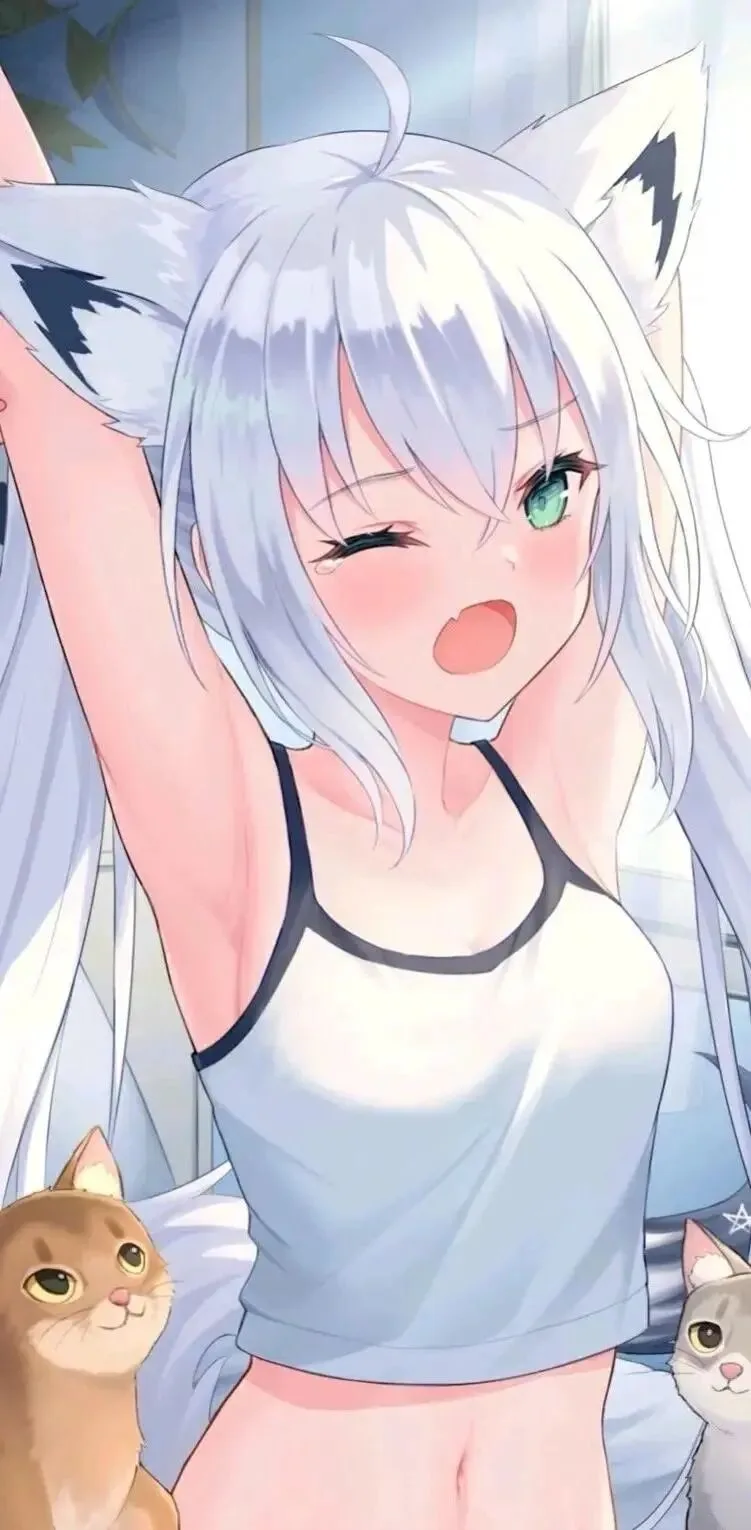 纯欲风美女壁纸 图片5