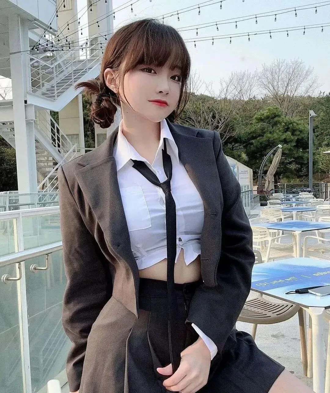 黑色系御姐写真 图片3