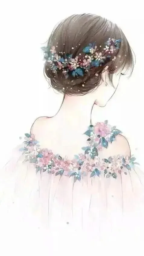 唯美女生背影头像 图片3