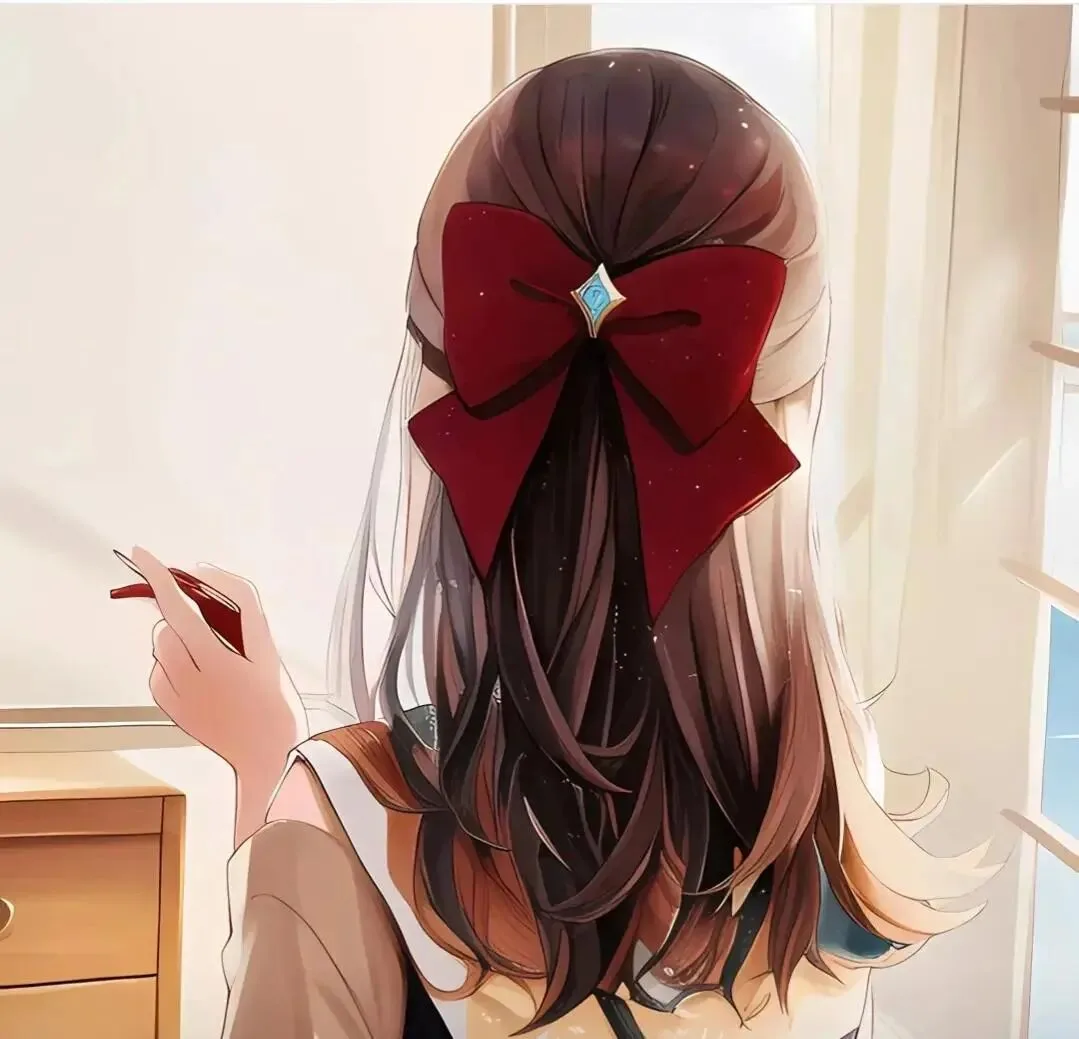 唯美动漫女生头像 图片2