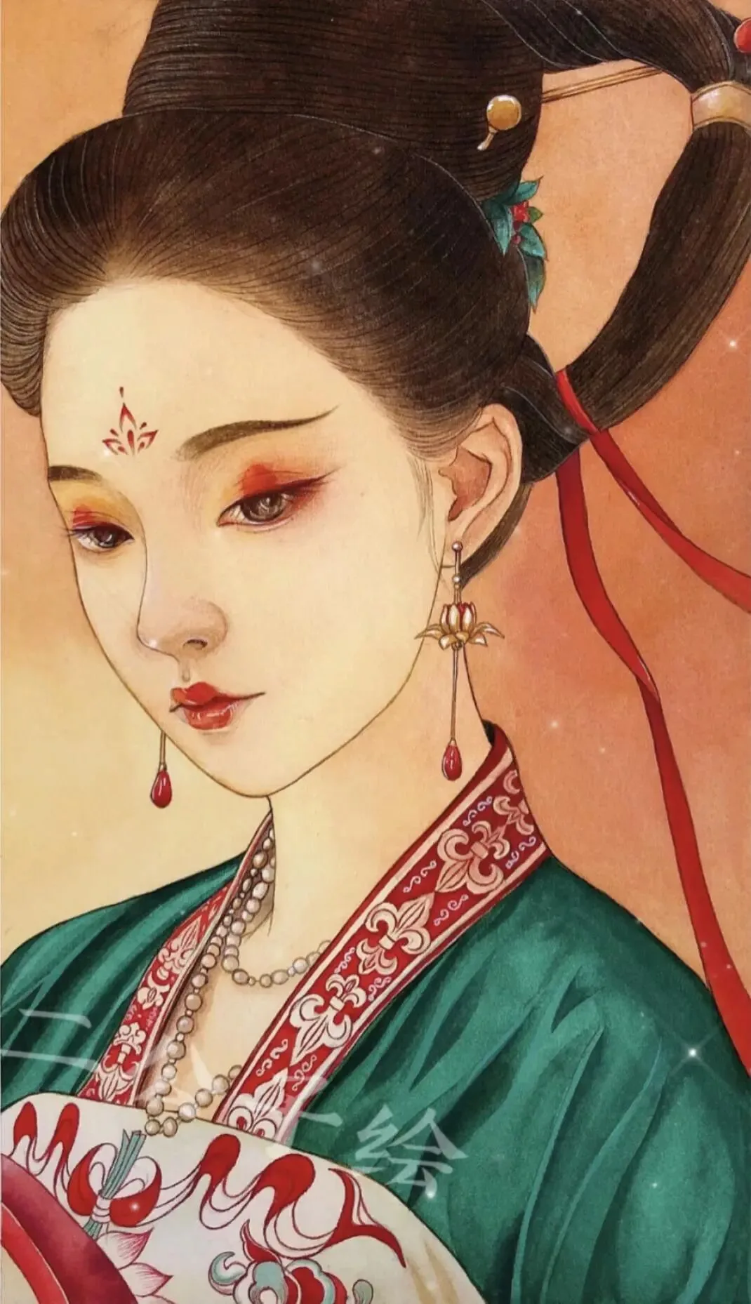 古风美女插画 图片2
