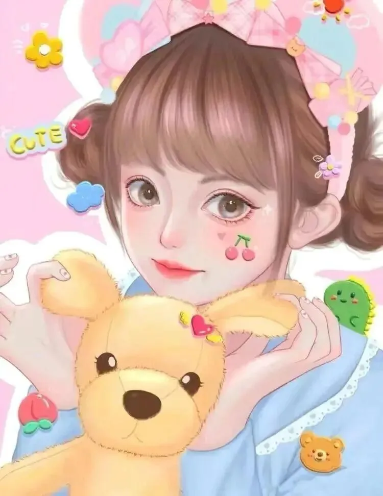 甜美少女头像 图片2