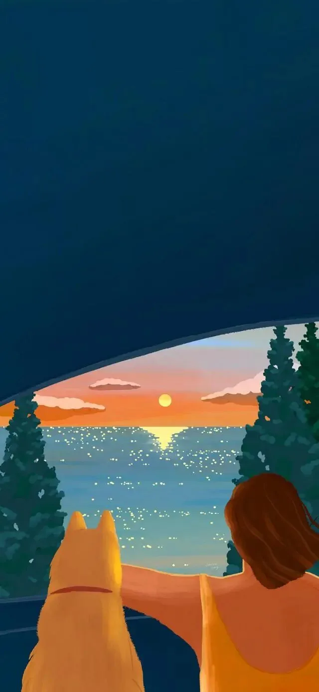 唯美插画壁纸 图片5