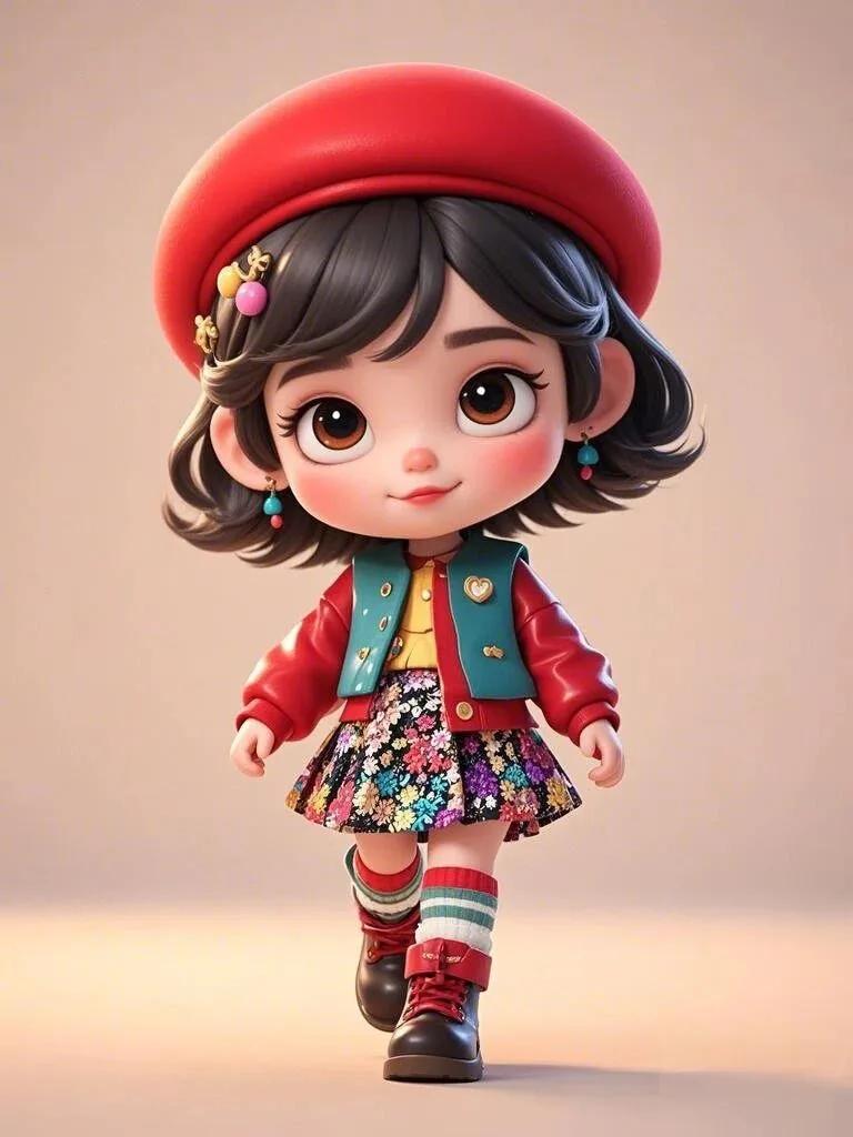 可爱女孩头像壁纸 图片3