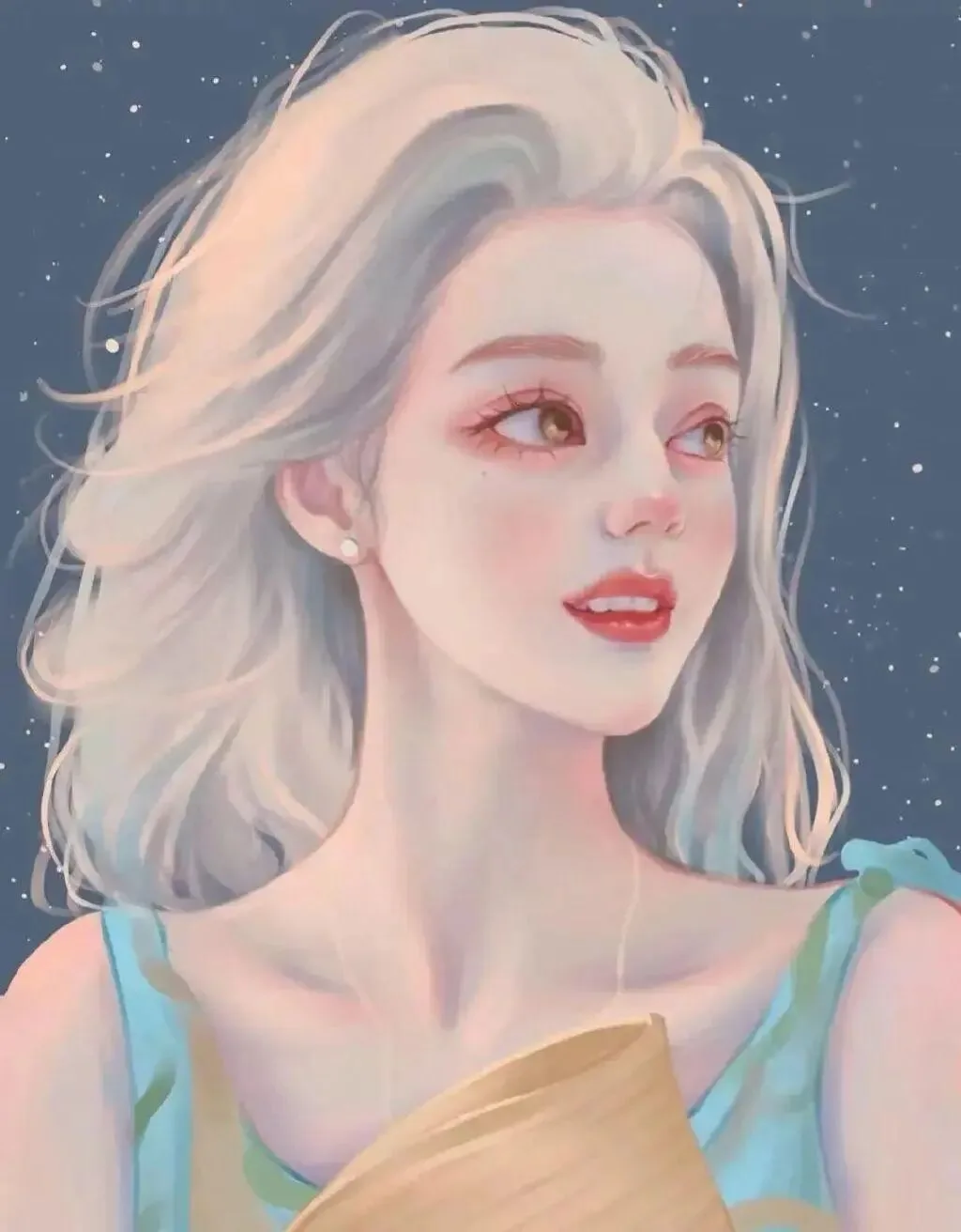 甜美少女头像 图片3