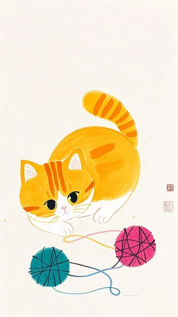 发财猫猫壁纸 图片5