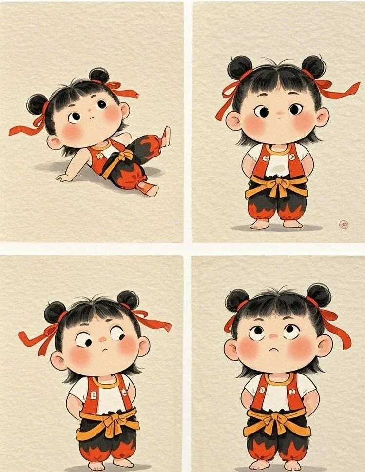 Q版哪吒头像壁纸 图片2