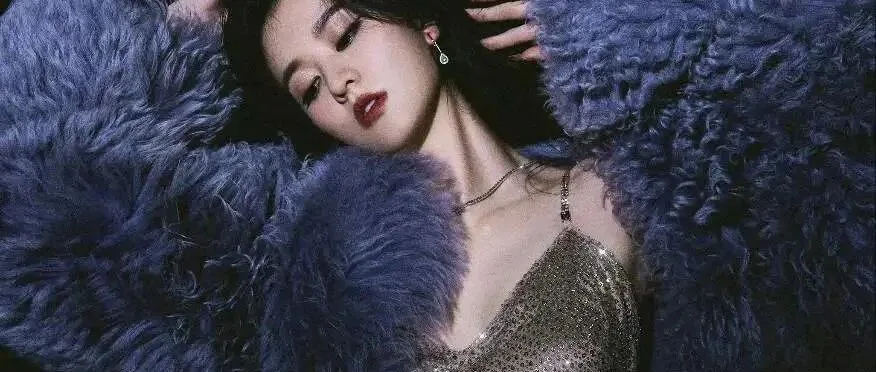 乔欣暗黑风格高清壁纸大片 冷艳气质写真图片