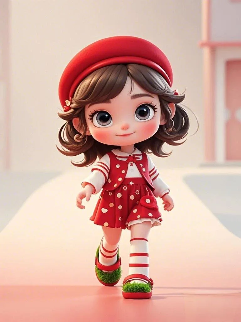可爱女孩头像壁纸 图片5