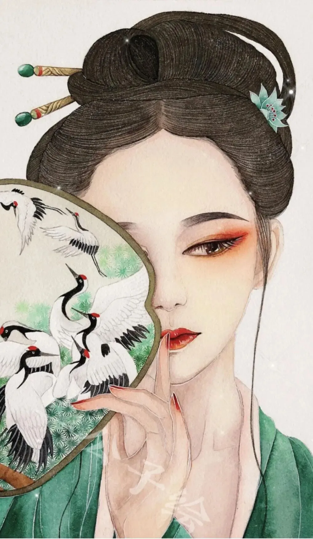 古风美女插画 图片5