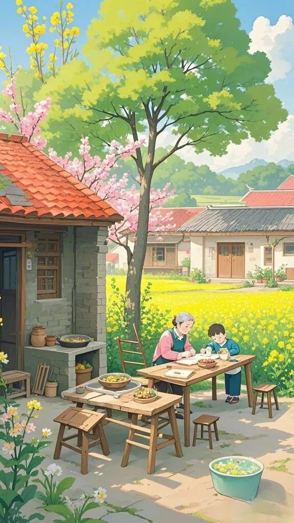 乡村插画图片 图片2