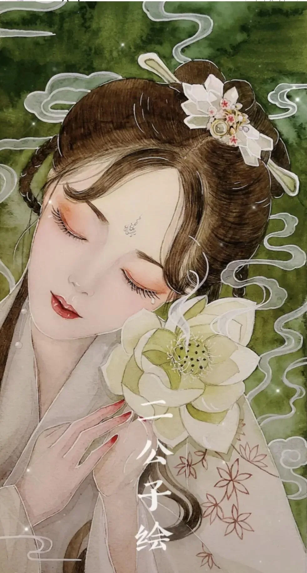 古风美女插画 图片4