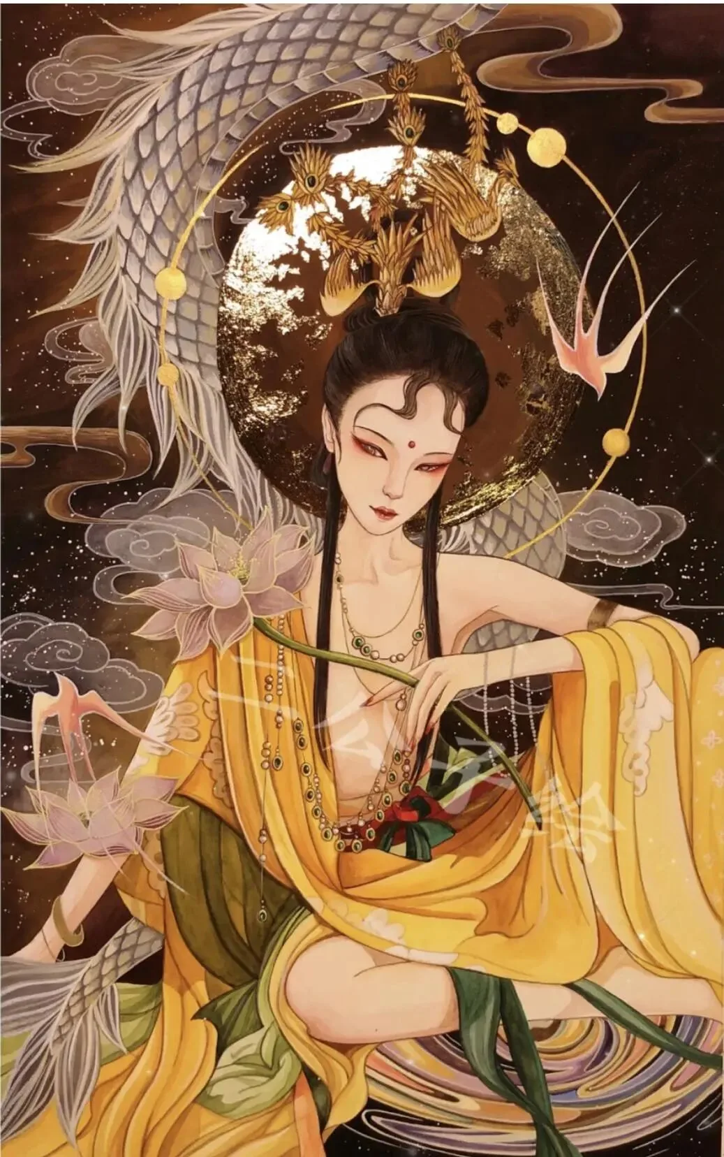 古风美女插画 图片3