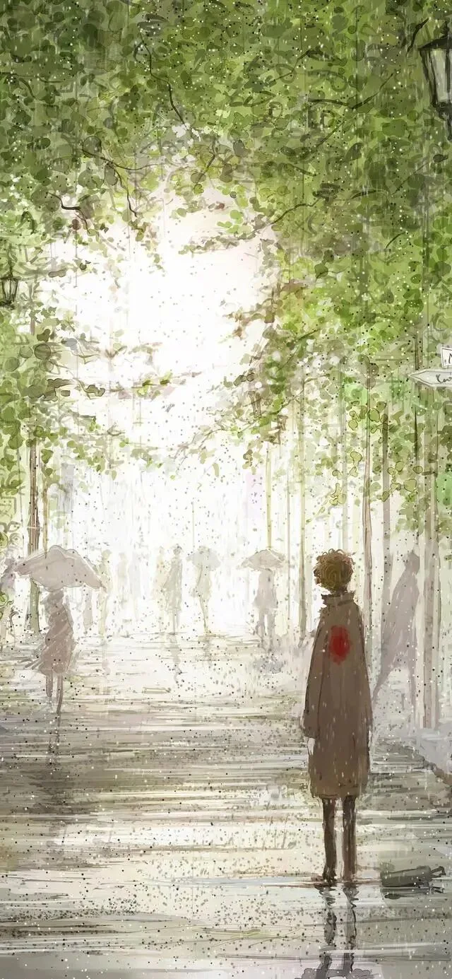 人物意境插画壁纸 图片5