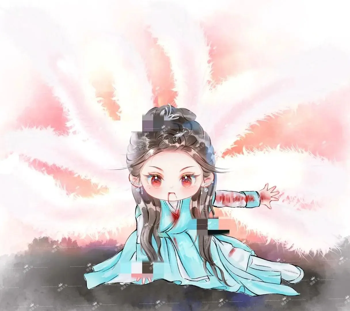 迪丽热巴Q版头像 图片3
