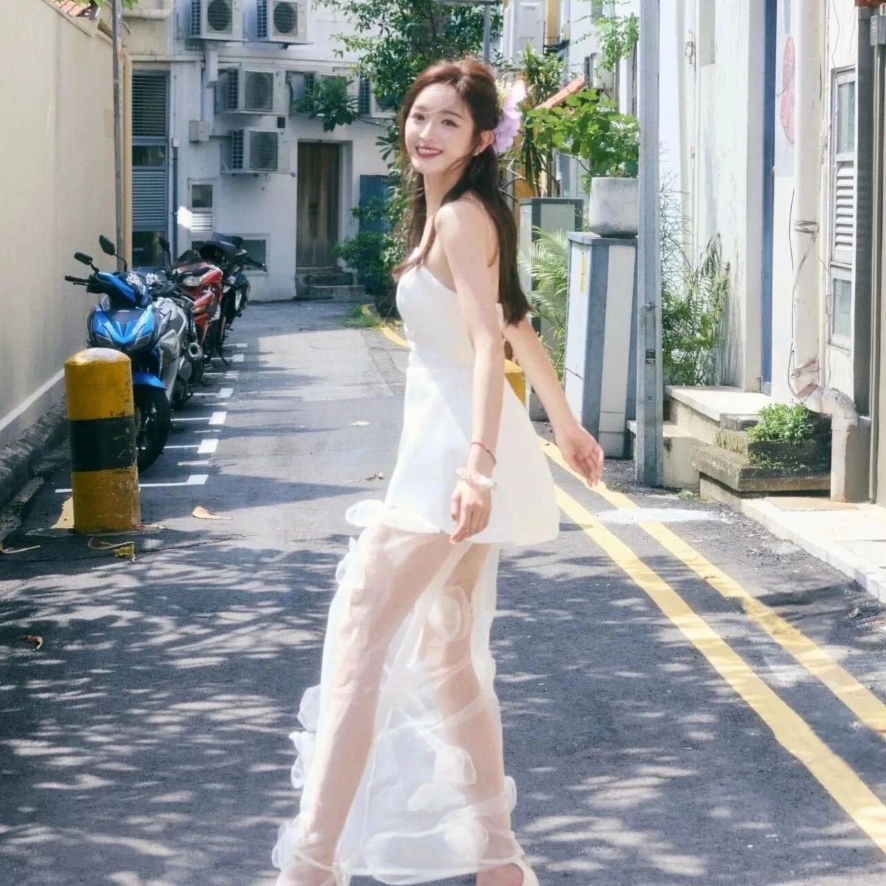吴宣仪甜美写真高清壁纸 清新少女感画面温柔又耐看