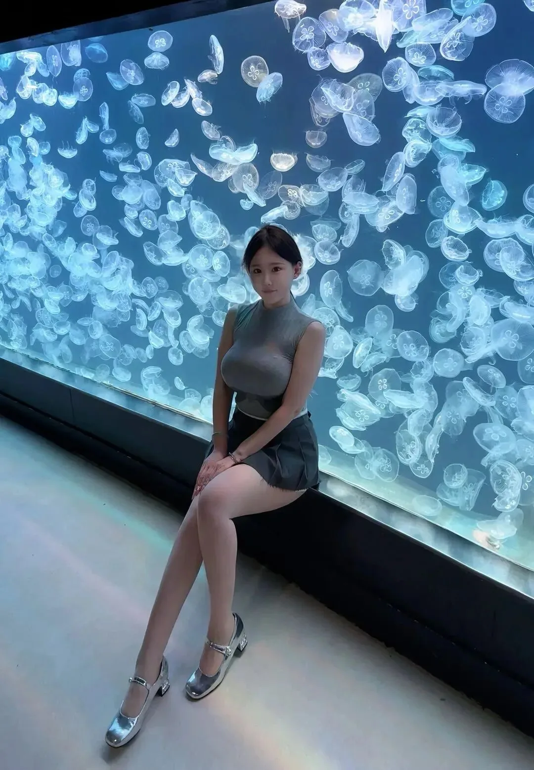 海洋馆性感美女写真 图片2