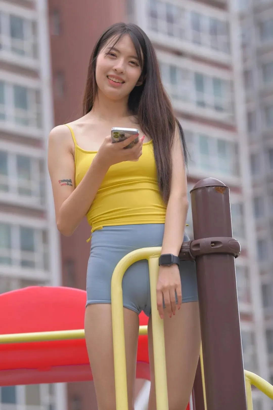 健身美女写真 图片3