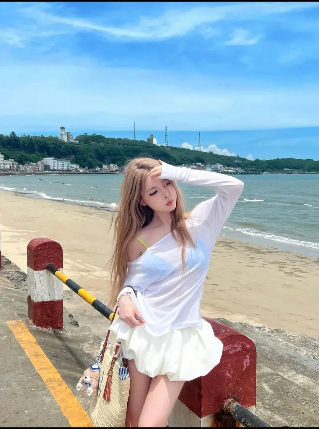 海边美女写真 图片2