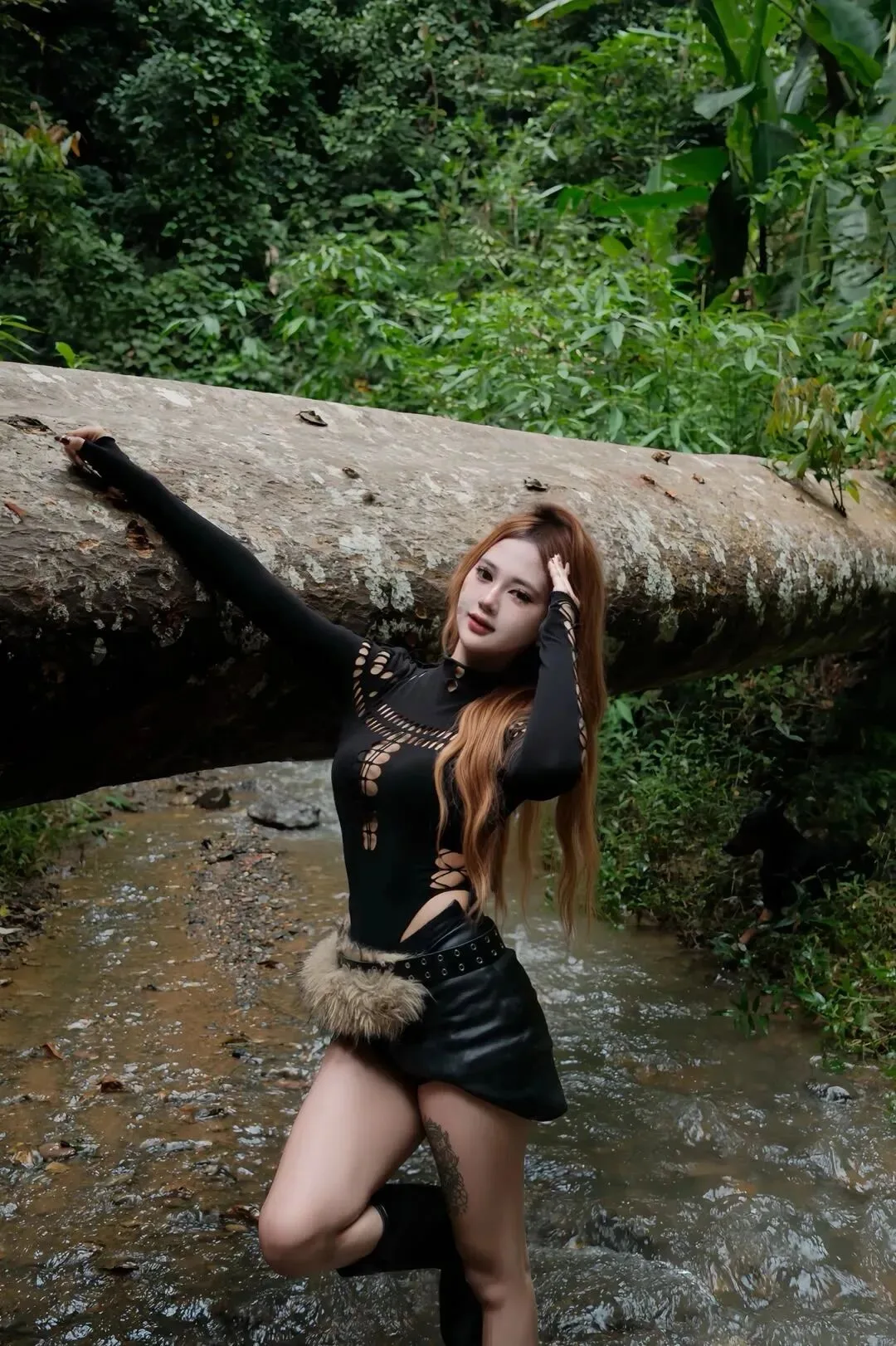 雨林写真美女图片 图片3