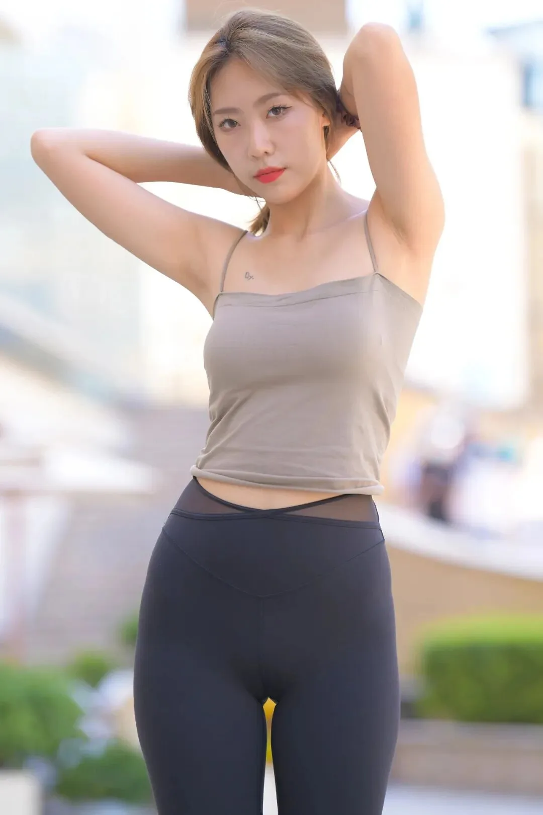 紧身裤美女图片 图片3