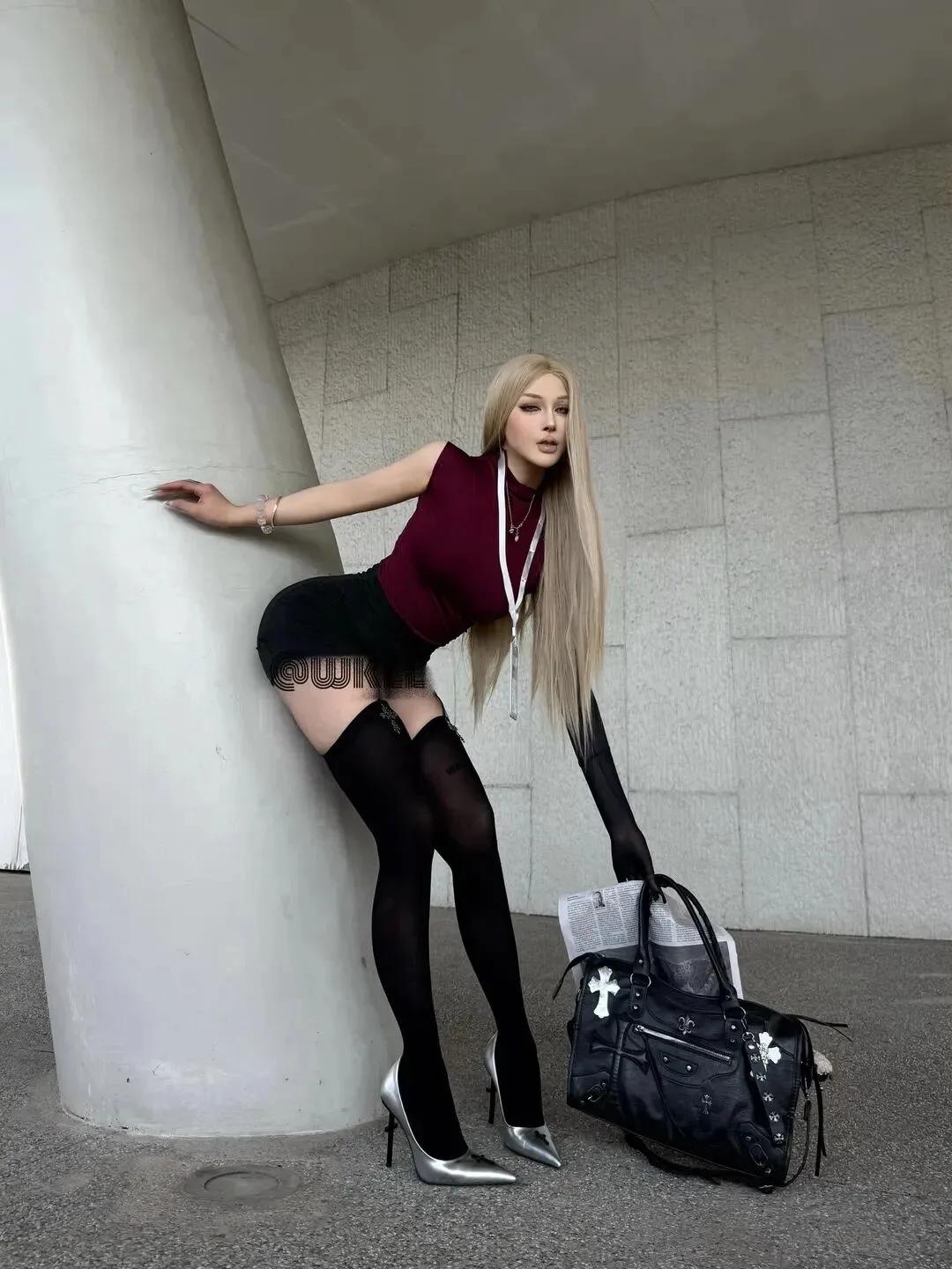 金发美女写真 图片3