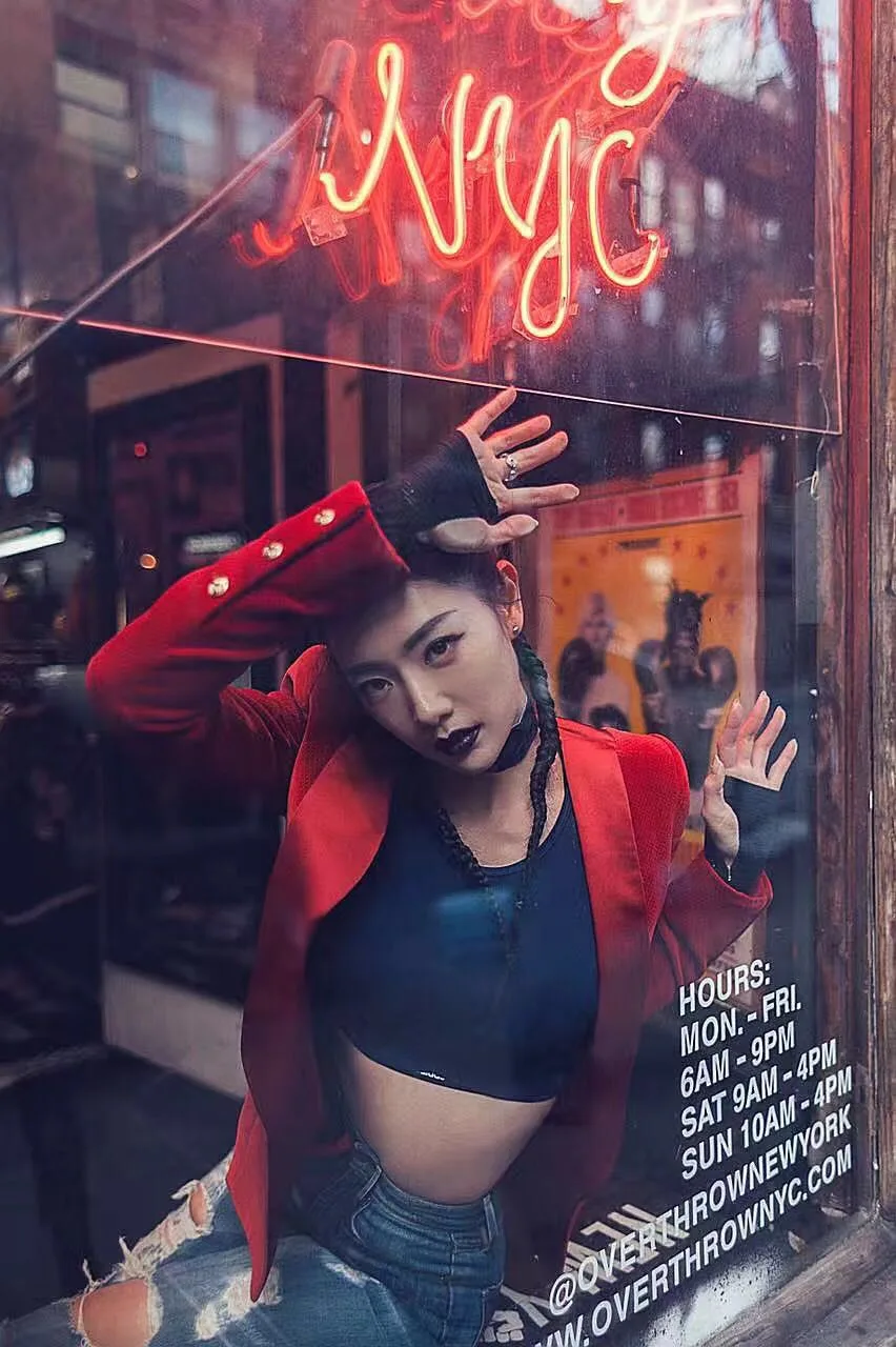 韩国美女街拍写真 图片6