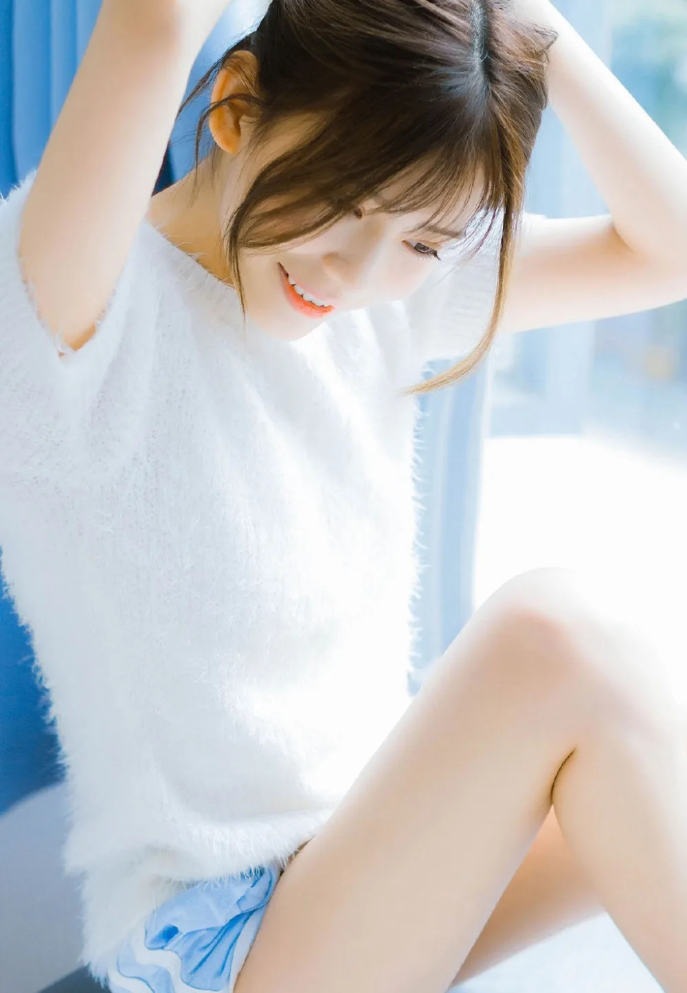 运动短裤美腿写真 图片5