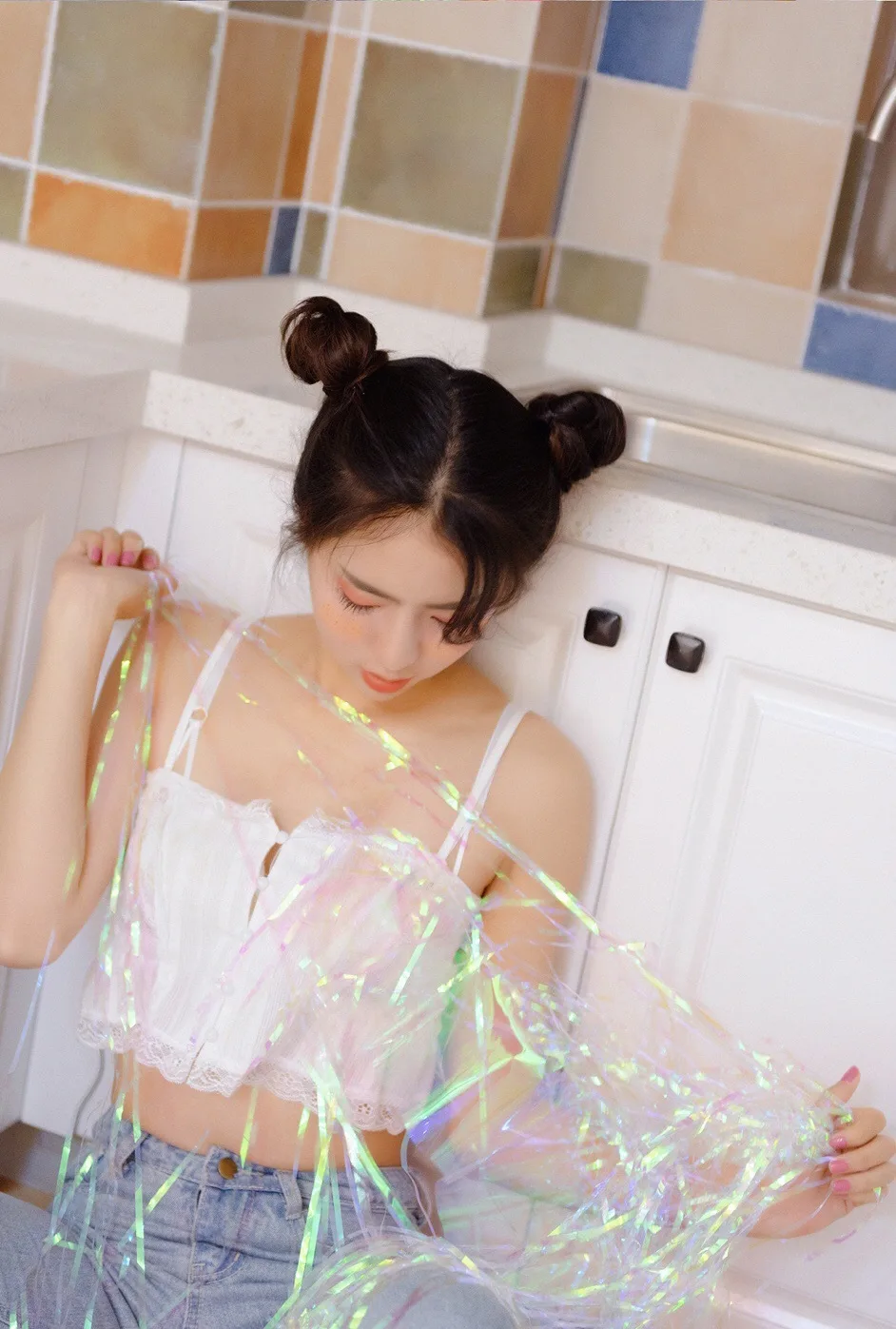 露脐装美女写真 图片8