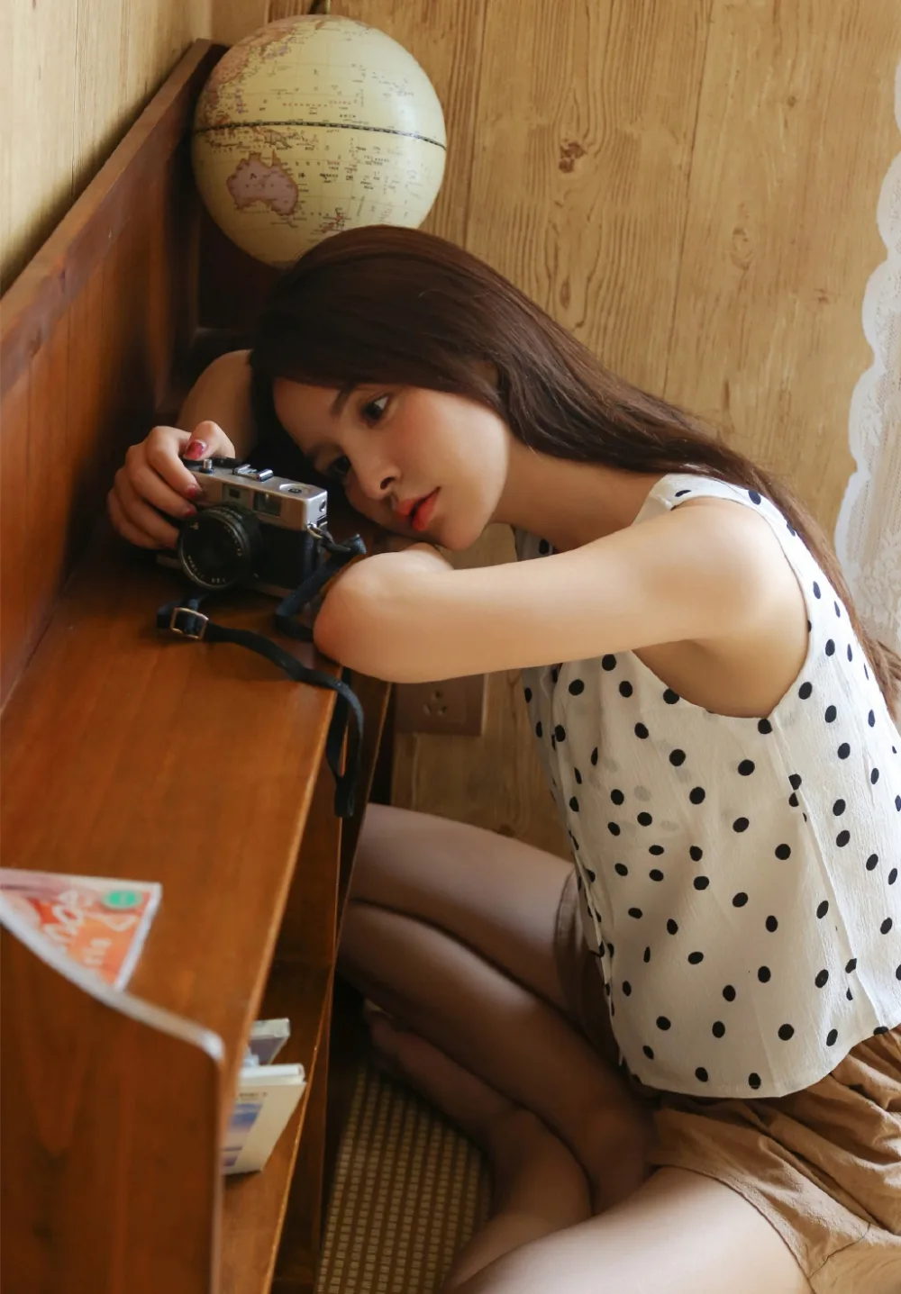高挑美女写真 图片9