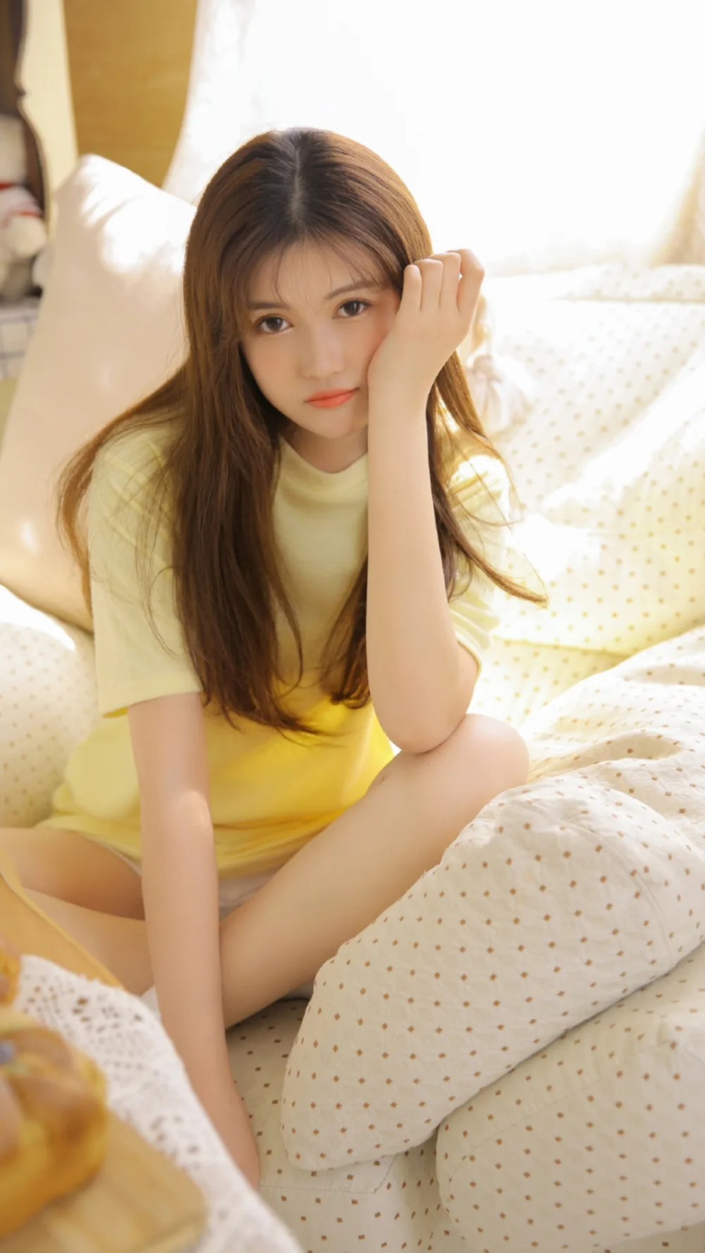 金发美女私房写真 图片4