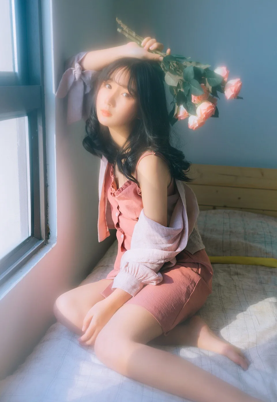 唯美逆光美女写真 图片8