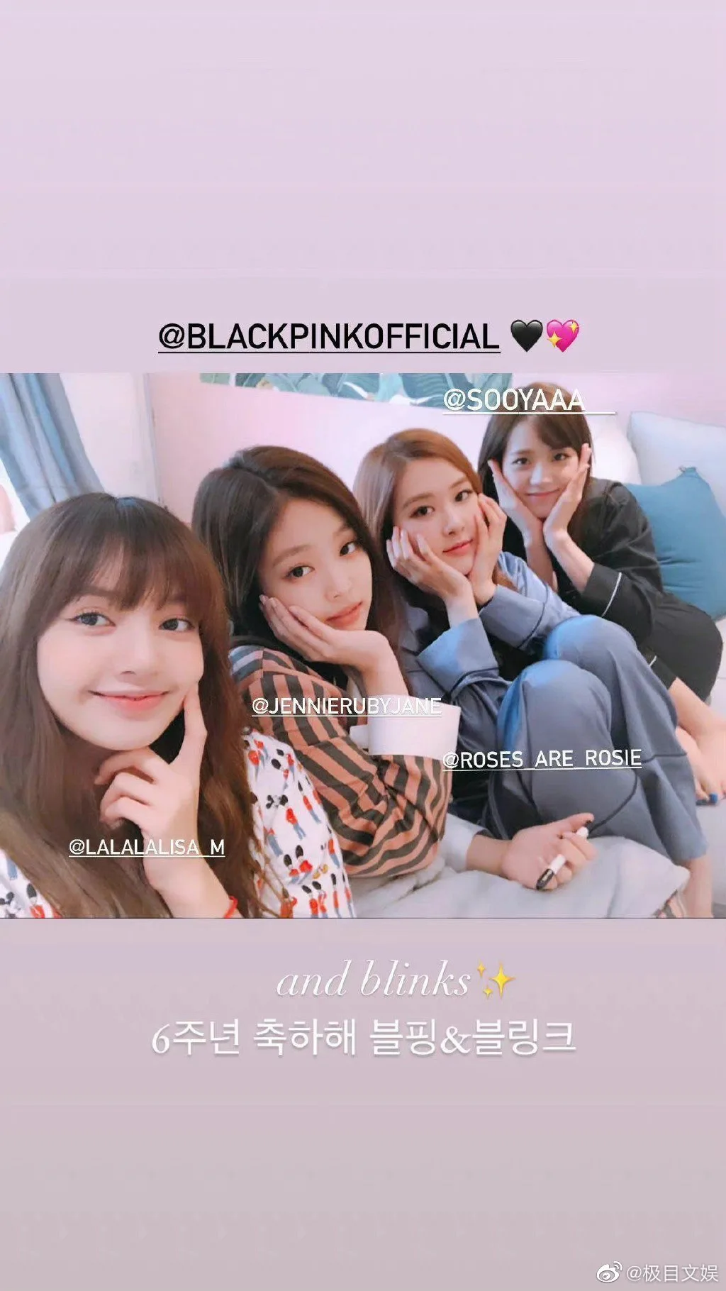 BLACKPINK睡衣写真 图片8
