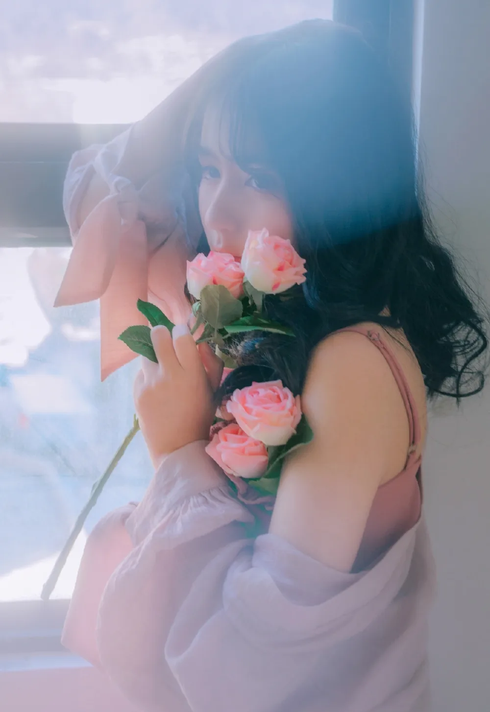 唯美逆光美女写真 图片9