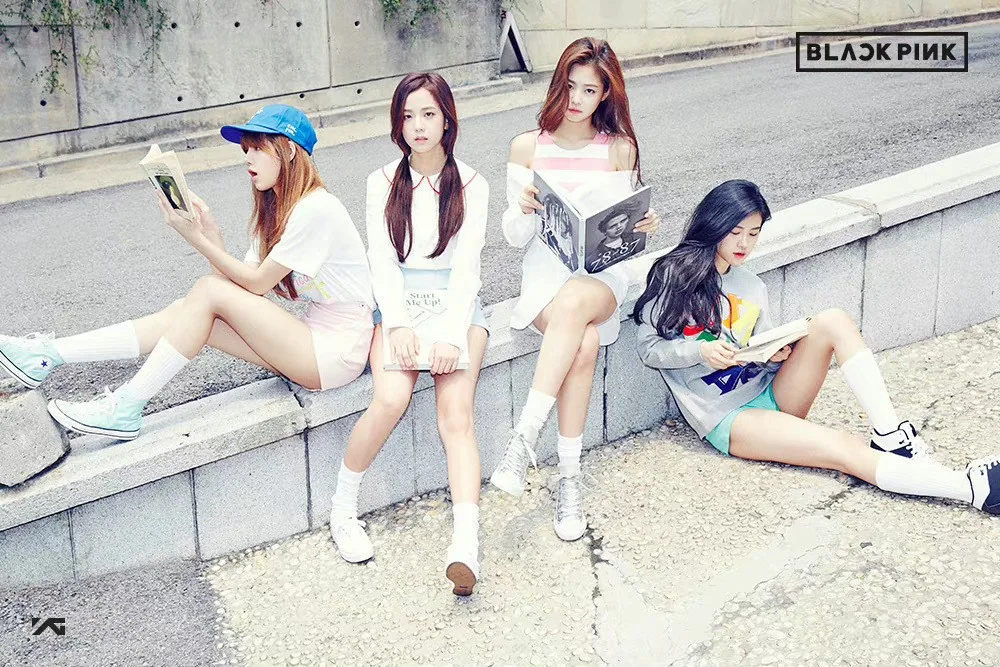 BLACKPINK睡衣写真 图片1