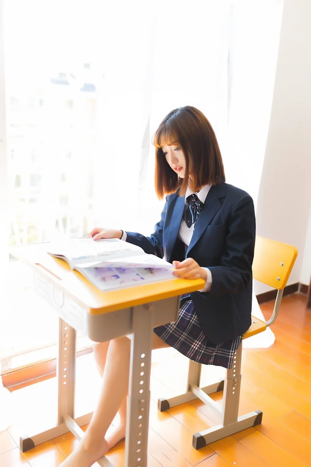 甜美少女写真 制服 短 图片6