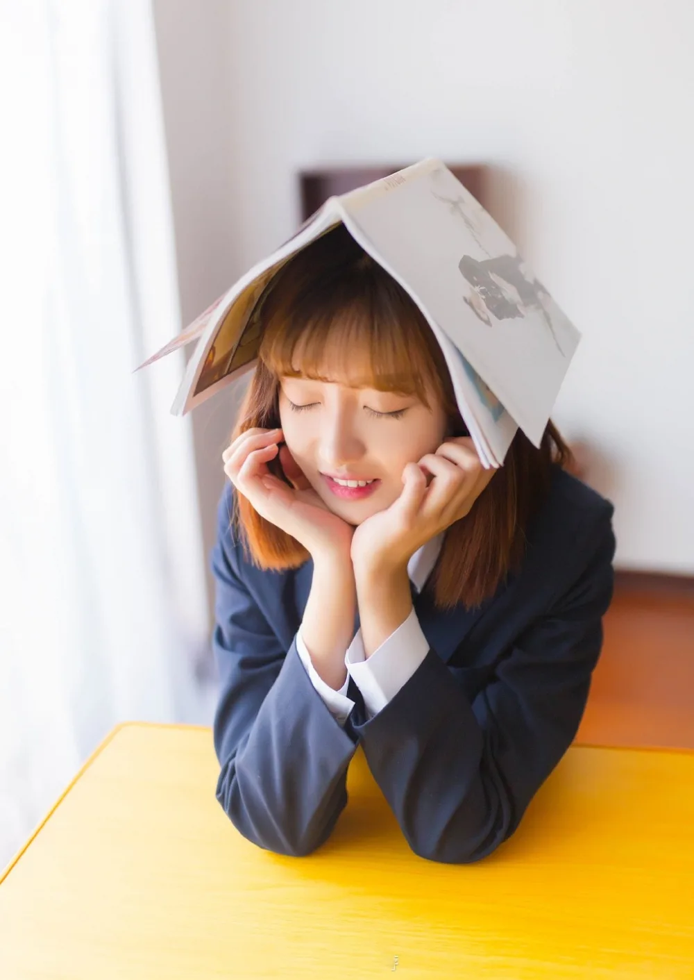 甜美少女写真 制服 短 图片2
