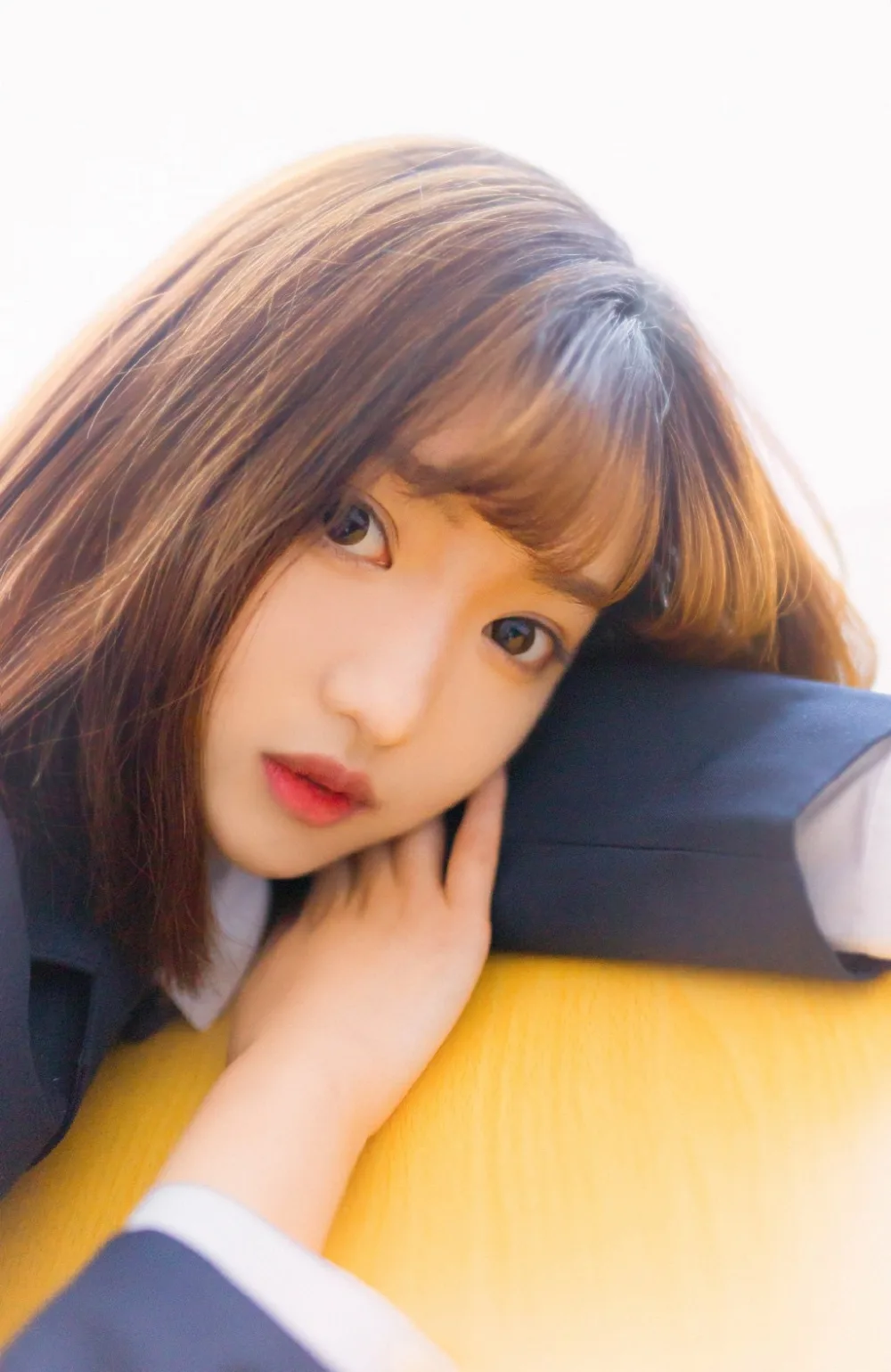 甜美少女写真 制服 短 图片1