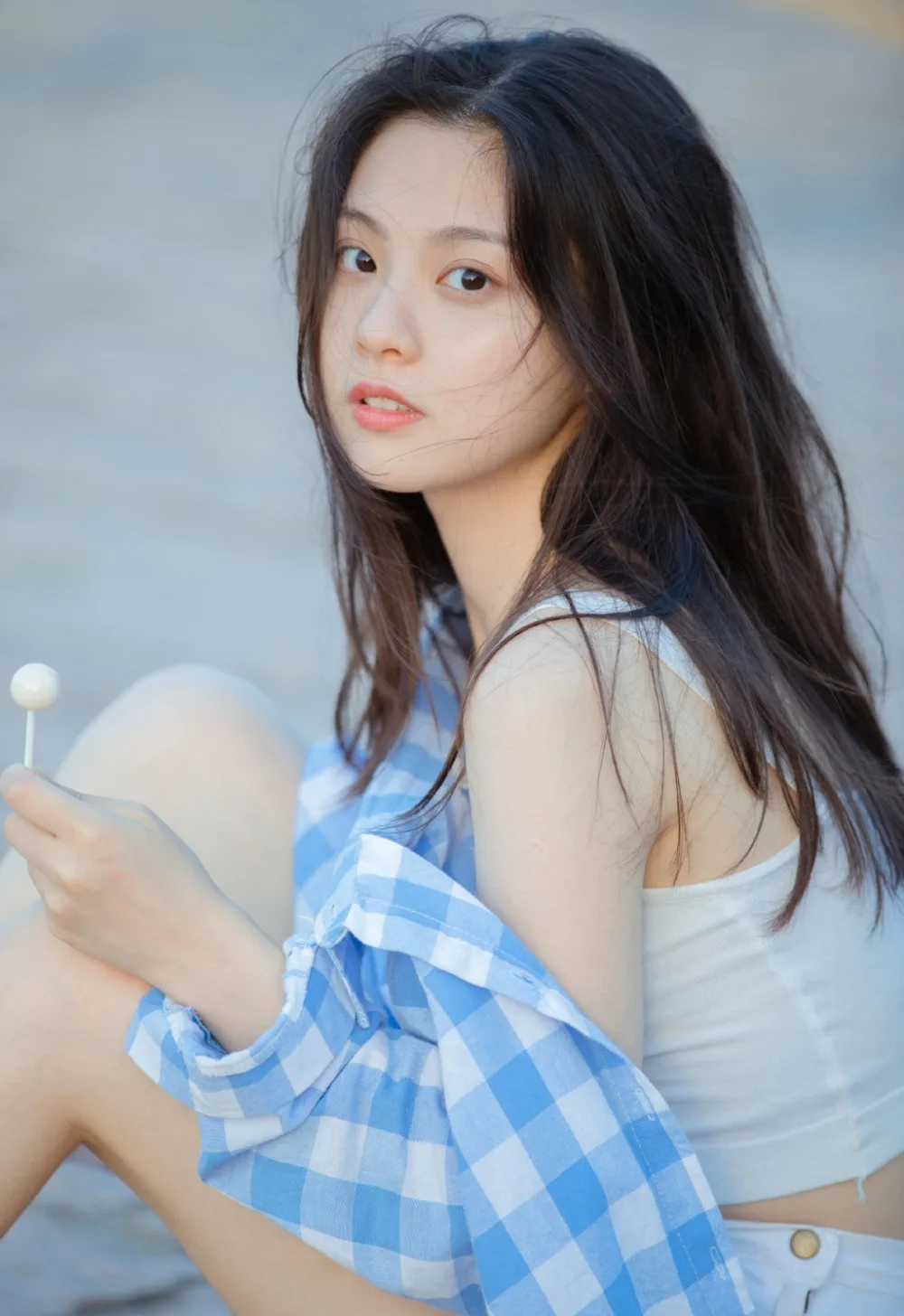 甜美少女写真 街拍 图片8