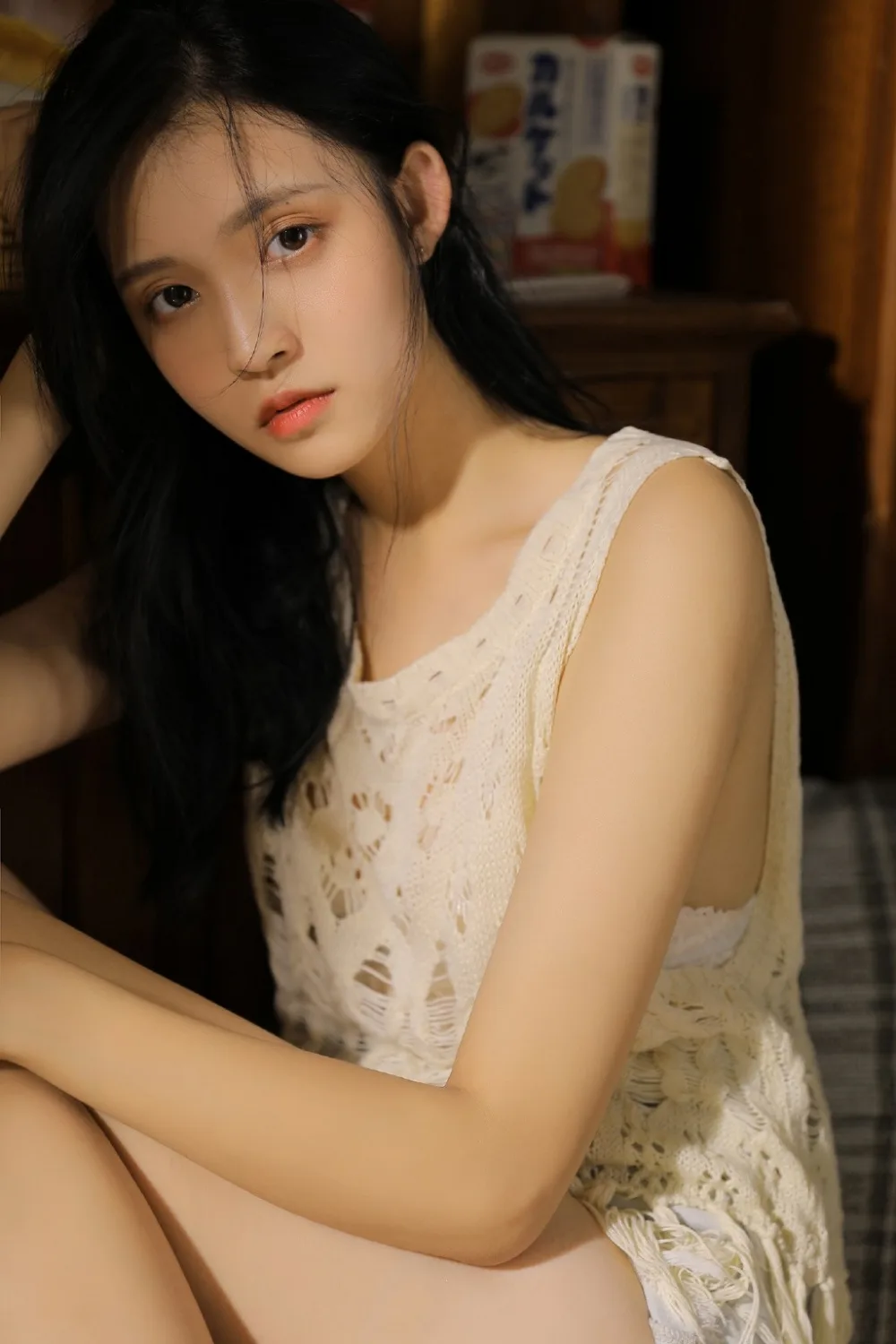 精致侧颜美女写真 图片5