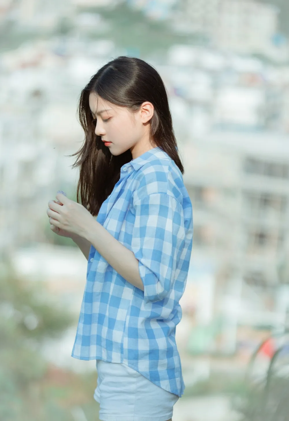 甜美少女写真 街拍 图片2