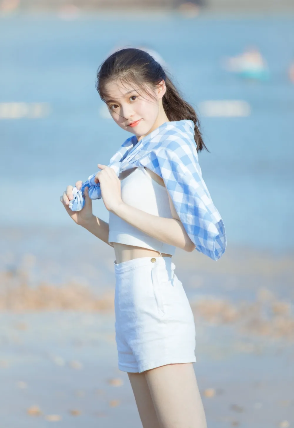 甜美少女写真 街拍 图片6