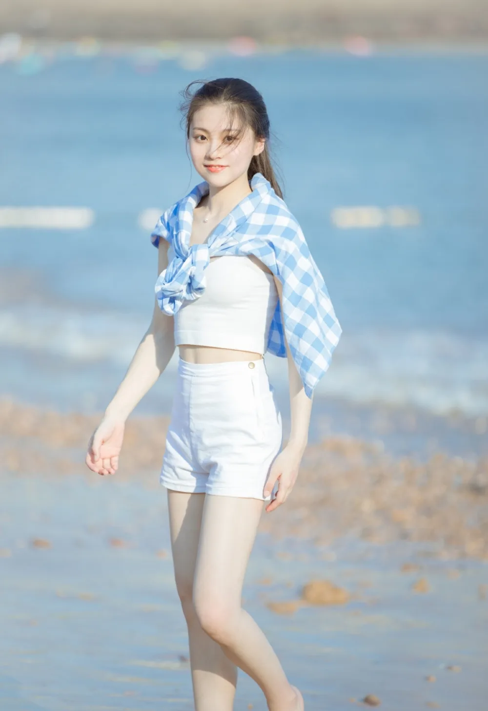 甜美少女写真 街拍 图片7