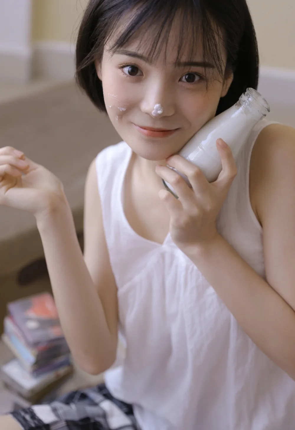甜美少女写真，清纯美女图片 图片4