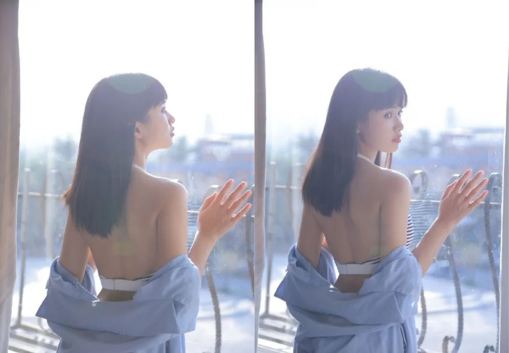 吊带内衣美女写真 图片7