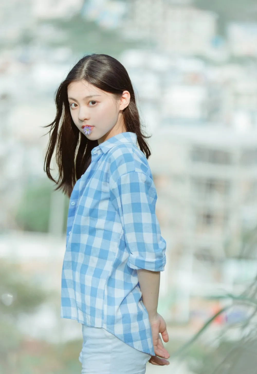 甜美少女写真 街拍 图片3