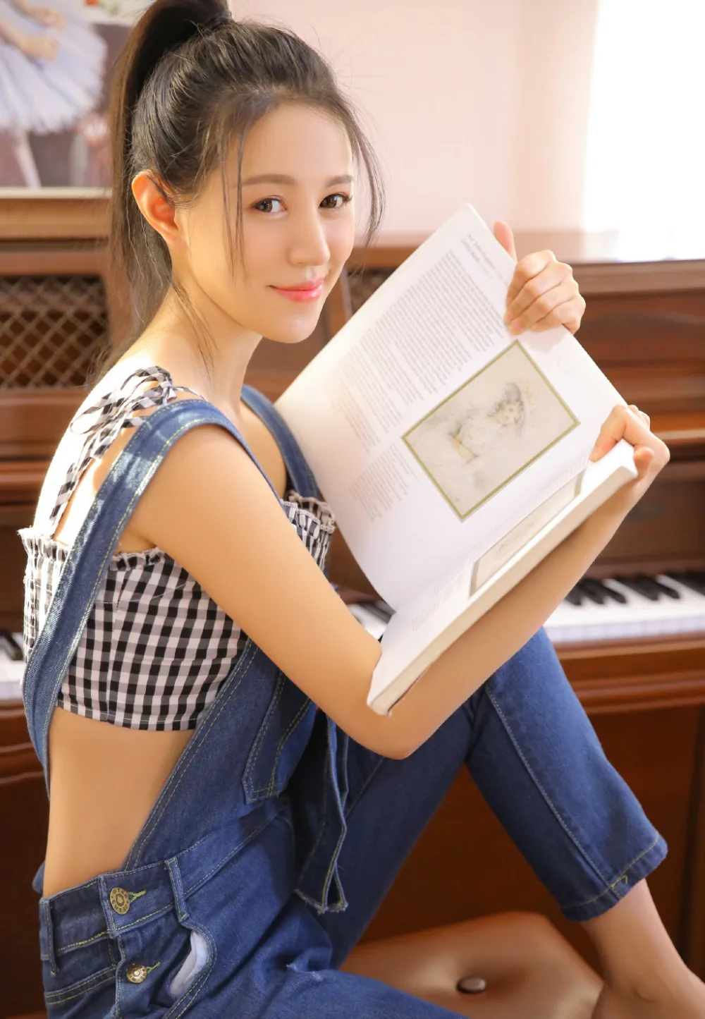 清新美女写真 图片4