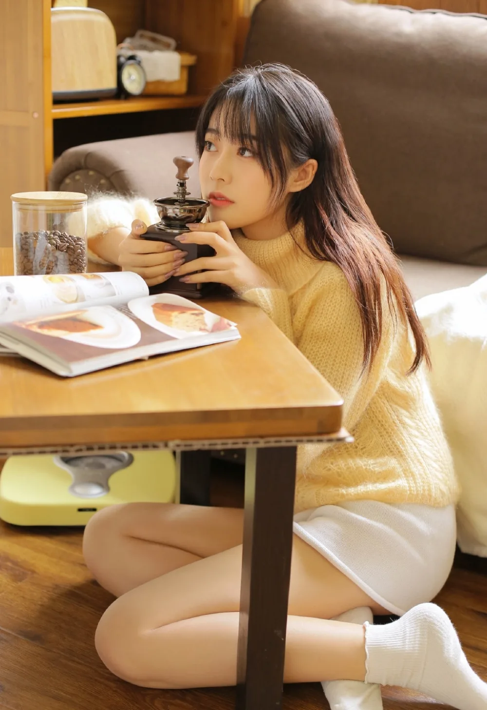 内地明星私房写真，大长腿美女 图片7
